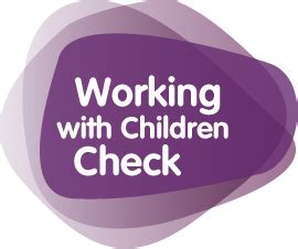 Check a Working with Children Check status .
